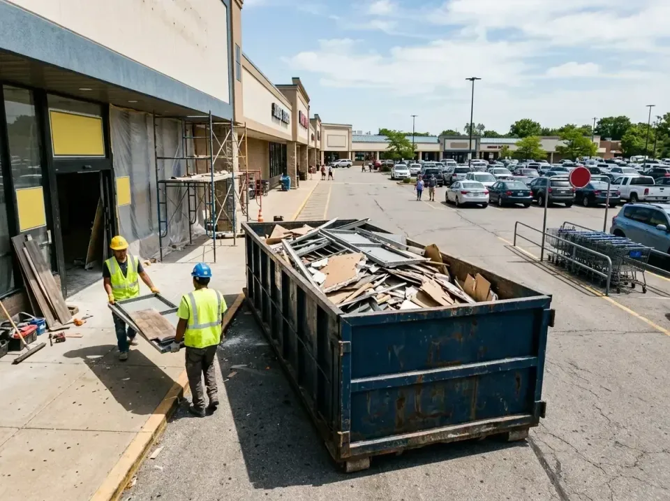 retail-store-renovation-debris-003 — frequently asked questions, Roll-off Dumpster Rentals in Oswego, IL